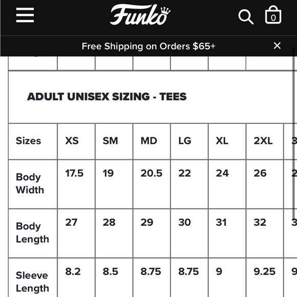 NWB -Funko Pop! Tee Five Nights at Freddy’s Vinyl Figure Foxy  Tee Men S/Women M - Picture 10 of 10